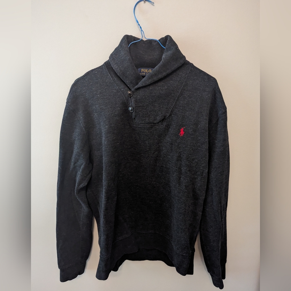 Men's polo sweater